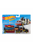 Hot Wheels Taşıyıcı Tırlar - Enerjik Ayrıntılarla Dolu Spor Arabalı Süper Tırlar - BDW51