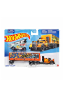Hot Wheels Taşıyıcı Tırlar - Enerjik Ayrıntılarla Dolu Spor Arabalı Süper Tırlar - BDW51