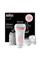 BRAUN SE 7060 Silk-Épil 7 Islak ve Kuru Kalıcı Pürüzsüz Cilt Epilasyon Cihazı