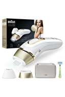 BRAUN PL5152 IPL Silk·Expert Pro 5 2 Başlıklı 400.000 Atımlı Lazer Epilasyon Cihazı Beyaz Gold