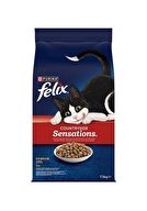Felix Sensations Sığır ve Tavuk Etli Kedi Maması 7,5kg