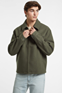 Guess Jeans Erkek Yün Karışımlı Bomber Ceket M4BL27WGIX2