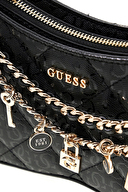 Guess Libby Kadın Omuz Çantası HWGG9912180-BLA