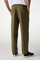 Guess Erkek Keten Karışımlı Slim Fit Pantolon M5GB79WH4EA