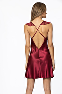 Pierre Cardin Kadın Saten Gecelik Sabahlık Takımı