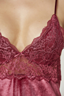 Pierre Cardin Kadın Saten Gecelik 845BRD