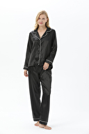 Pierre Cardin Kadın Saten Pijama Takımı