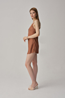 Pierre Cardin Kadın Vegan İpek Saten Gecelik Takımı LX.25221.TN