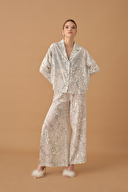 Pierre Cardin Kadın 3'lü Pijama Takımı LX.25237.KRM