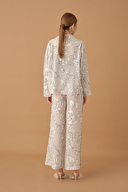 Pierre Cardin Kadın 3'lü Pijama Takımı LX.25237.KRM