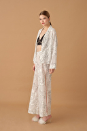 Pierre Cardin Kadın 3'lü Pijama Takımı LX.25237.KRM