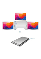 Trimonitör 16 İnch 3Lü Monitör Sabit Panel