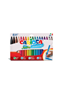 Carioca Teddy Jumbo Super Yıkanabilir Keçeli Boya 18Lİ