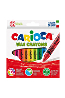 Carioca Wax Yıkanabilir Pastel boya 12li