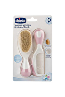 Chicco Fırça ve Tarak Seti Pembe 0 Ay +