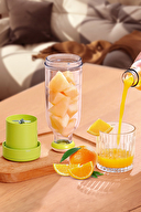 Wrapsol Smoothie Blender 300 ML Green