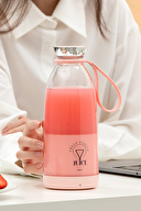 Wrapsol Smoothie Blender Pembe 500 ml