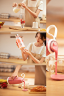 Wrapsol Smoothie Blender Pembe 500 ml