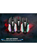 Everest SM-G72 Usb Siyah/Gümüş Işıklandırmalı Oyuncu Mouse