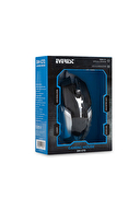 Everest SM-G72 Usb Siyah/Gümüş Işıklandırmalı Oyuncu Mouse