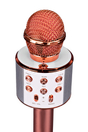 Asonic AS-M09 Karışık Renkli BT,AUX,USB,TF Card Destekli Karaoke Mikrofon