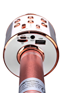 Asonic AS-M09 Karışık Renkli BT,AUX,USB,TF Card Destekli Karaoke Mikrofon