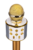 Asonic AS-M09 Karışık Renkli BT,AUX,USB,TF Card Destekli Karaoke Mikrofon