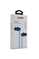 Snopy SN-J19 Mobil Telefon Uyumlu Kulak içi Mavi Mikrofonlu Kulaklık