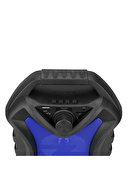 Mikado MD-5BT X-Life 5W 1200mAh Siyah/Mavi USB/SD Cart/Bluetooth Kablosuz MP3 Oynatıcı Hoparlör