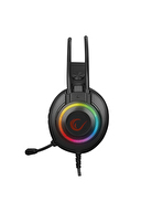 Rampage RM-K27 X-JAMMER Rainbow Ledli PC USB 3.5M PS4-XBOX-Mobile Gaming Oyuncu Mikrofonlu Kulaklık