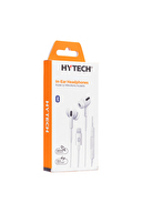 Hytech HY-XBK52 Beyaz Bluetooth Kulak içi Mikrofonlu Kulaklık