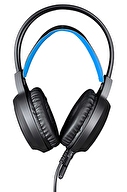 Hytech HY-G1 LEGEND Mavi 3,5mm Gaming Oyuncu Mikrofonlu Kulaklık