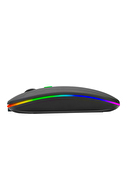 Everest SM-BT11 Usb Siyah 2in1 Bluetooth ve 2.4GHz Şarj Edilebilir Kablosuz Mouse