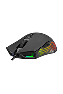 Rampage SMX-G68 SPEAR Full RGB 7200DPI Siyah 7D Makrolu Gaming Oyuncu Mouse