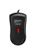 Everest SM-654 ECO Usb Siyah 4D Optik LED Işıklı Gaming Oyuncu Mouse