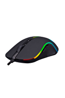 Everest RAGE-X3 Usb Siyah 7 Tuşlu Ledli 6400 dpi Gaming Oyuncu Mouse