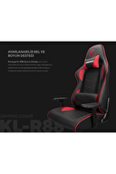 Rampage KL-R88 3D Ayarlı Kırmızı/Siyah Gaming Oyuncu Koltuğu