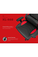 Rampage KL-R88 3D Ayarlı Kırmızı/Siyah Gaming Oyuncu Koltuğu
