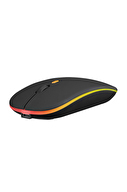 Everest SMW-710 Usb 2.4Ghz Siyah Ledli 800/1200/1600dpi Şarjlı Kablosuz Mouse
