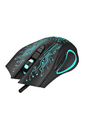 Hytech HY-X8 Eagle Siyah Gaming Oyuncu Mouse
