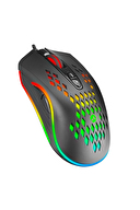 Everest SM-G07 METAFOR Usb Siyah 800/1600/3200/4800/6400 dpi RGB Gaming Mouse