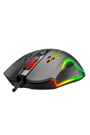Everest SM-G07 METAFOR Usb Siyah 800/1600/3200/4800/6400 dpi RGB Gaming Mouse