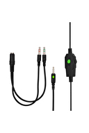 Snopy SN-X51 MATCH Siyah/Yeşil Gaming Kulaklık