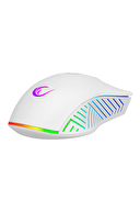 Rampage SMX-G68 SPEAR Full RGB 7200DPI Beyaz 7D Makrolu Gaming Oyuncu Mouse