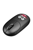 Everest SM-26 FASHION 2.4Ghz Siyah Kabartmalı Kablosuz Mouse