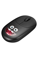 Everest SM-26 FASHION 2.4Ghz Siyah Kabartmalı Kablosuz Mouse
