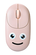 Everest SM-26 FASHION 2.4Ghz Pembe Kabartmalı Kablosuz Mouse