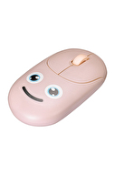 Everest SM-26 FASHION 2.4Ghz Pembe Kabartmalı Kablosuz Mouse