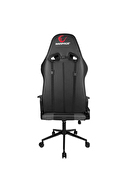 Rampage KL-R56 3D Kol,Tam Dökme Süngerli Siyah/Gri Oyuncu Koltuğu