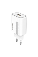 S-link SL-EC40 5V 2400MA Beyaz Ev Şarj Adaptörü